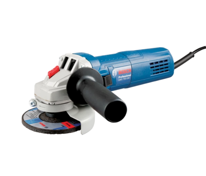 Bosch GWS 750-115 Professional Angle Grinder - Blue and Black - Zoom Image 1