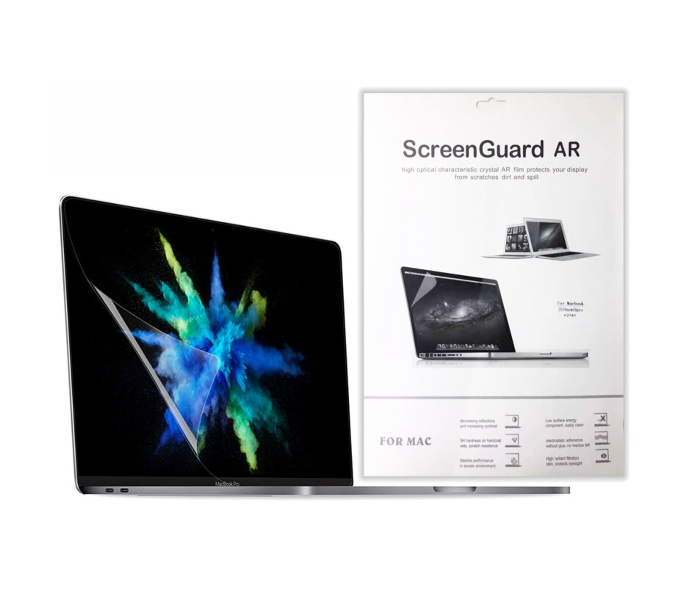 ScreenGuard AR Transparent Premium Screen Protector Film for MacBook Pro 15.4 inch - Zoom Image 1