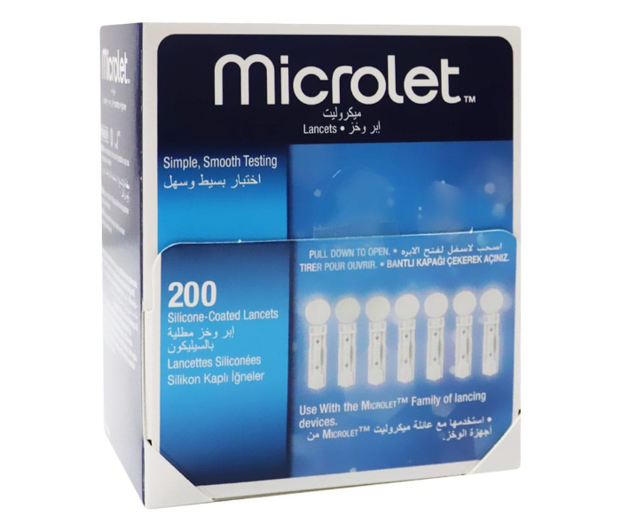 Bayer Contour Microlet Lancets 200s - Zoom Image