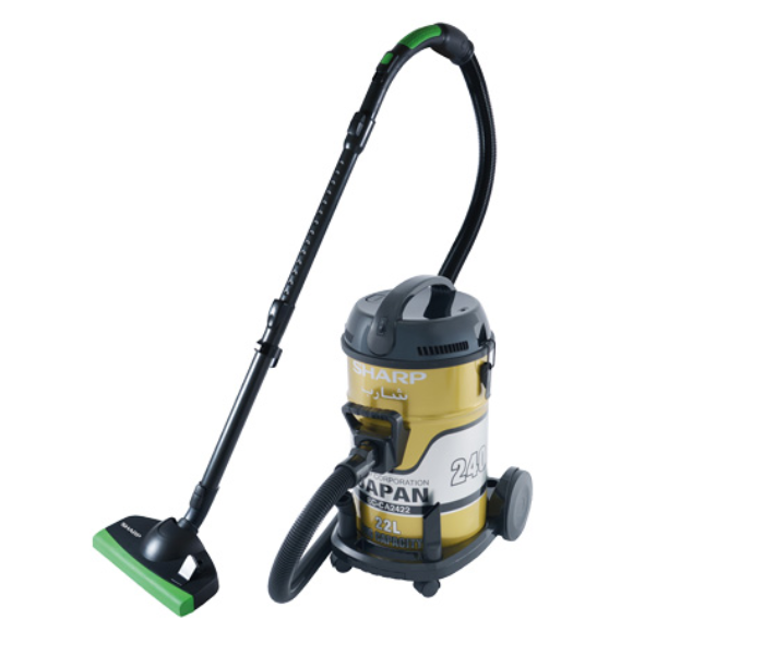 Sharp EC-CA2422-Z 2400W Vacuum Cleaner - Gold and Black - Zoom Image 1