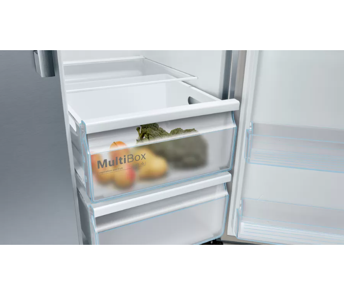 Bosch KAN93VL30M Series 4 Side by Side Fridge - Stainless Steel - Zoom Image 5