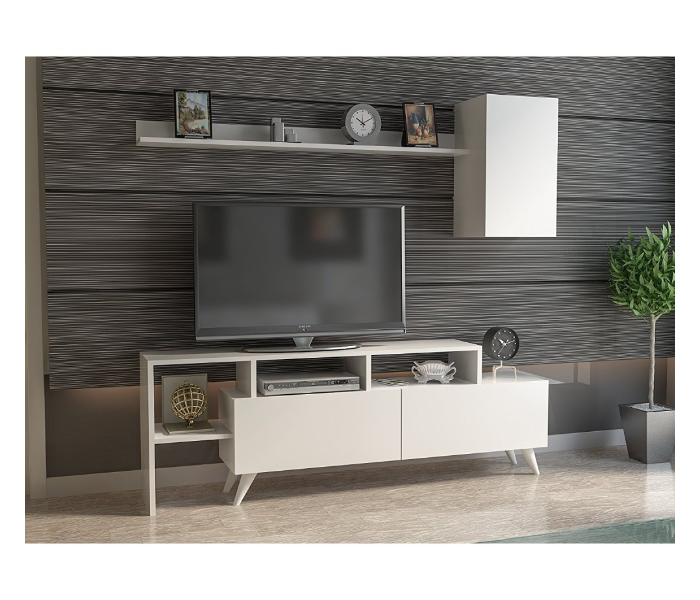 2 Carton TV Table - White - Zoom Image 1