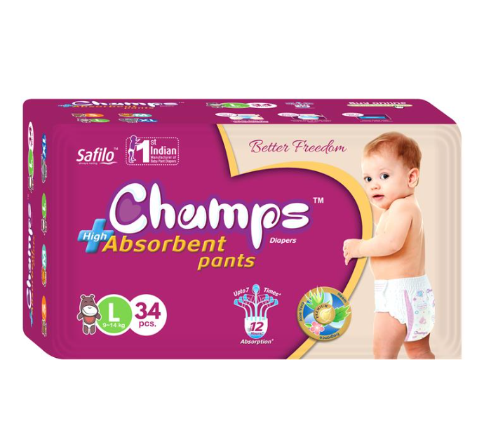 Champs Large 34 Pants Baby Diaper - Zoom Image 1