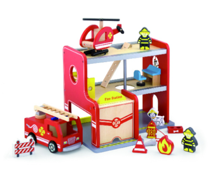 Brytostore BHT50828 Fire Station With Accessories - Zoom Image