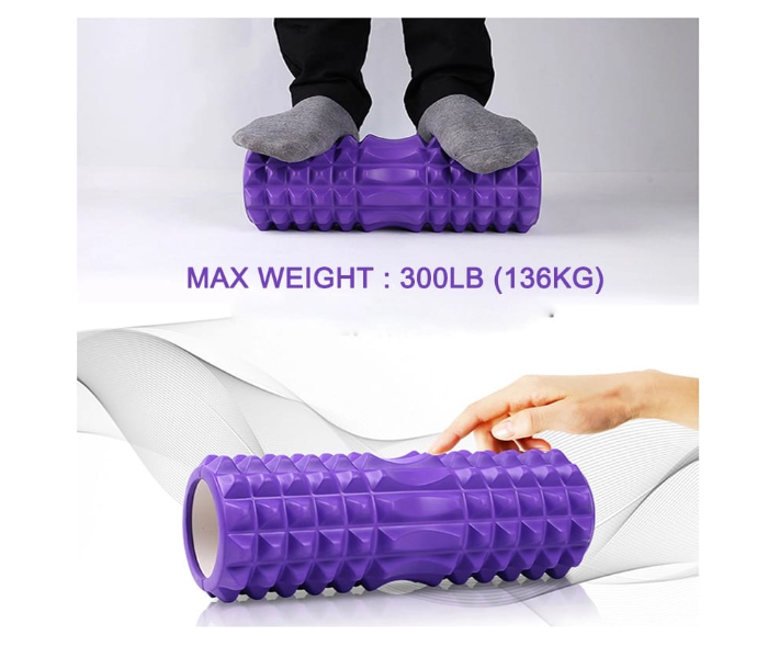 Body Builder 38-1130 Yoga Roller Column Mix CLR - Purple - Zoom Image 3