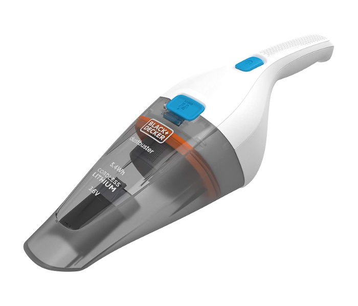 Black and Decker NVC115JL-B5 3.6V Li-ion Hand Vacuum Dustbuster - White - Zoom Image 1