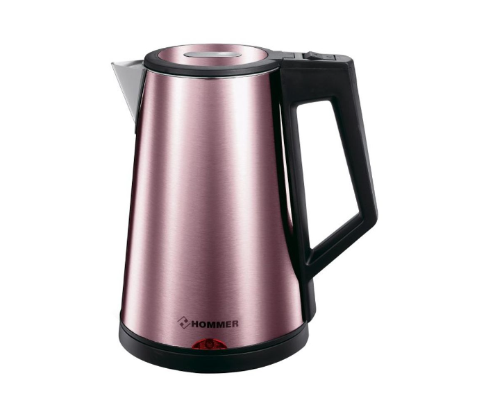 Hommer HSA222-12 Portable Electric Kettle – Black and Pink - Zoom Image