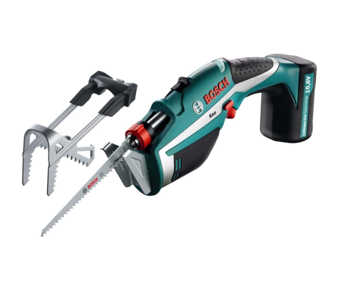 Bosch 600861970 Keo Cordless Garden Saw with Integrated Battery - Green and Black - Zoom Image 1