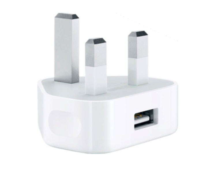 HeatZ ZAI12 Single Port Home Charger with Lightning Cable - White - Zoom Image 2