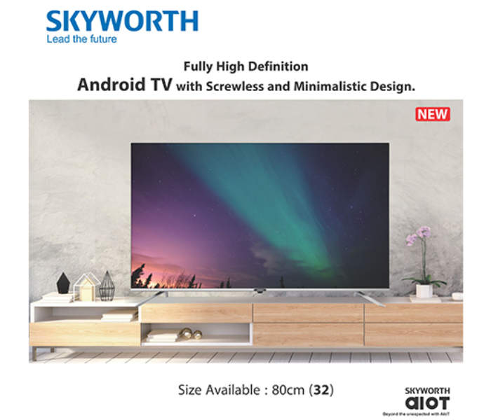 Skyworth 32TB7000 32 inch FHD Android Smart TV - Black - Zoom Image 4