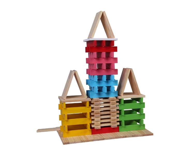 150 Creative Wooden Puzzle Building Blocks - Zoom Image 2