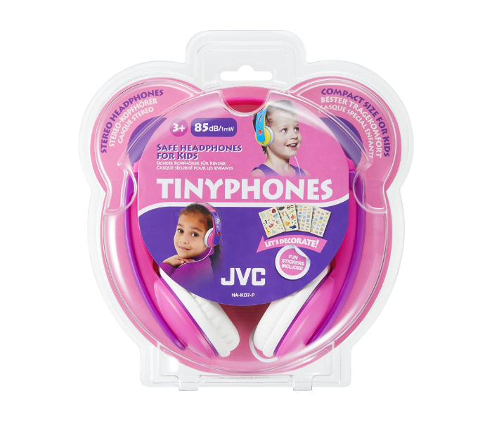 JVC HA-KD7 Kids Headphone with Volume Safety Limiter - Pink - Zoom Image 2