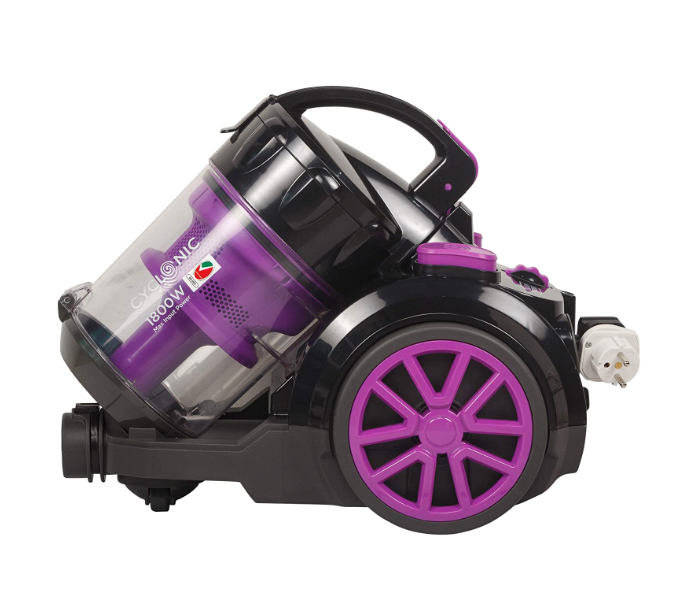 Black and Decker VM1880-B5 1800W Bagless Multicyclonic Vacuum Cleaner with 6 Stage Filtration - Purple and Black - Zoom Image 2