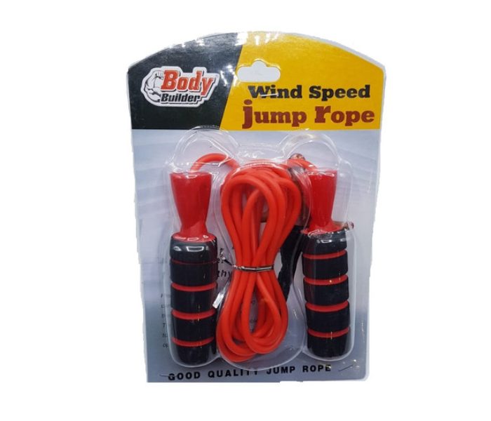 Body Builder 38-1142 Sport Skipping Rope - Red - Zoom Image 1