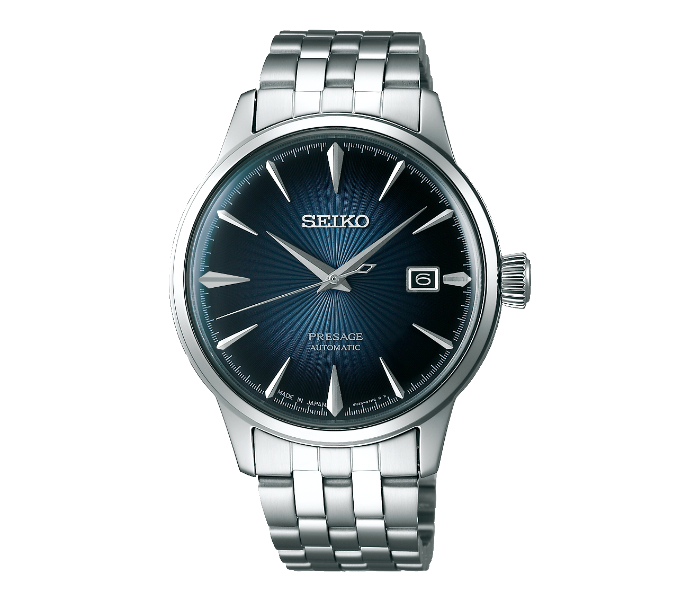 Seiko SRPB41J1 Presage Mens Analog Watch - Silver - Zoom Image