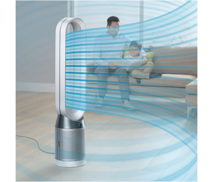 Dyson TP04 40W Pure Cool Tower Air Purifier - White and Silver - Zoom Image 5