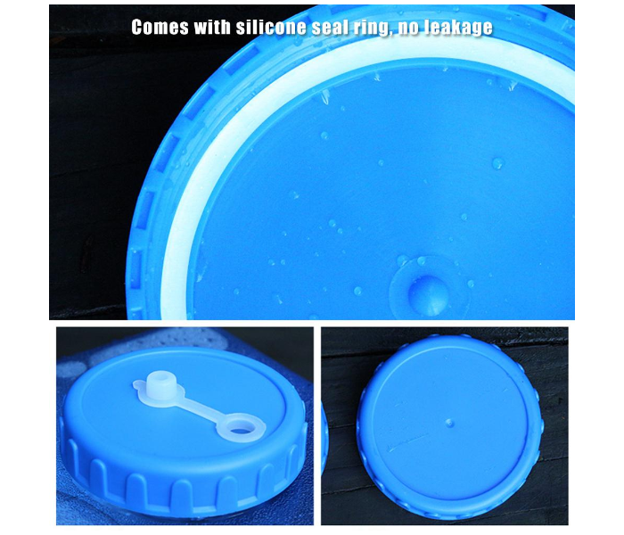 Portable 10 Litre Camping Water Container Dispenser - Blue - Zoom Image 6