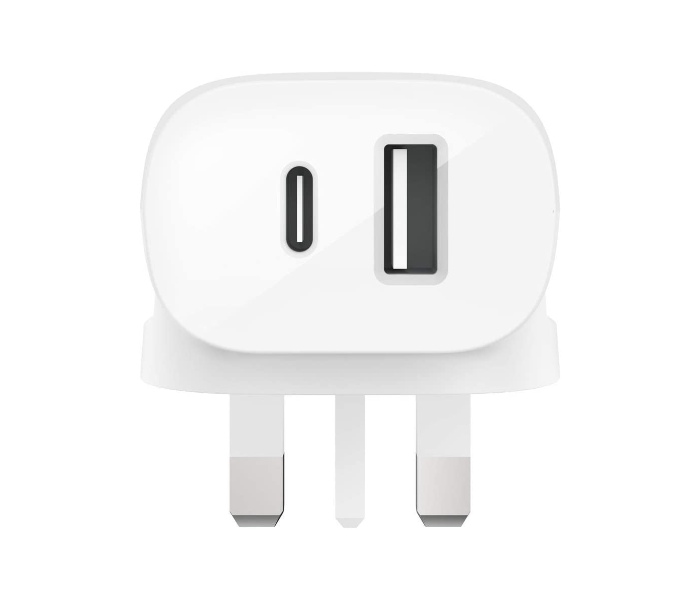 Belkin F7U097MYWHT 30W USB-C Wall Charger - White - Zoom Image 1