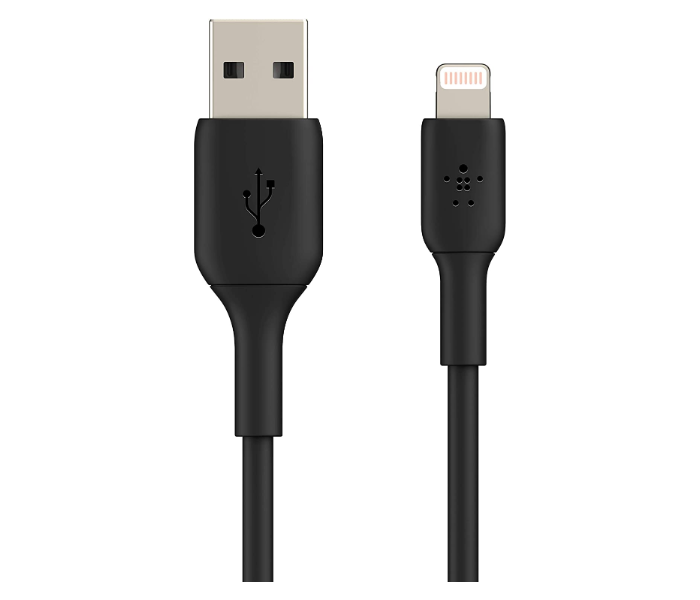 Belkin CAA001bt1MBK Boost Charge Lightning to USB-A Fast Charge Cable 1Meter - Black - Zoom Image 1