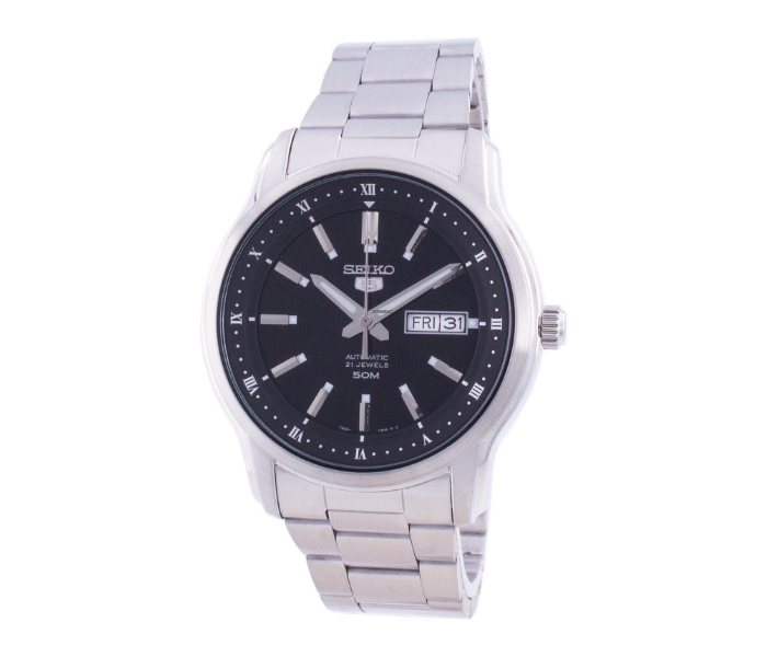 Seiko SNKP11K1 5 Automatic Mens Analog Watch - Silver - Zoom Image