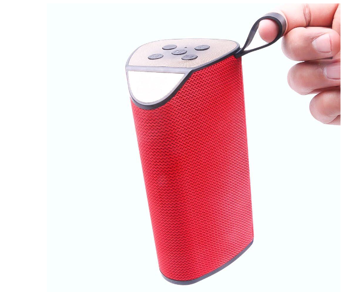 Portable TG112 Portable Wireless Bluetooth Speaker with Powerful Sound - Red - Zoom Image 3