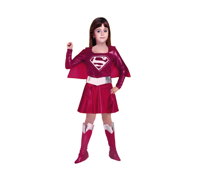 Family Center 30-0051 Supergirl Costume For Kids - Pink - Zoom Image 1