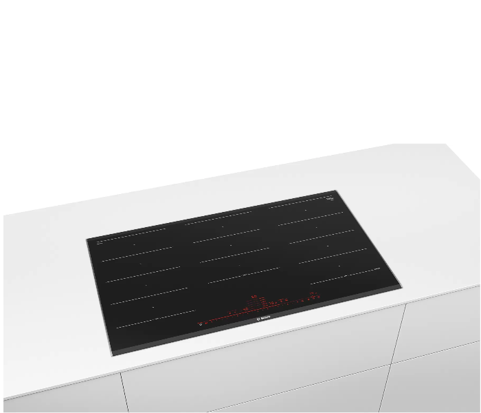 Bosch PXX975DC1E Series 8 90 cm Induction Hob - Black - Zoom Image 5