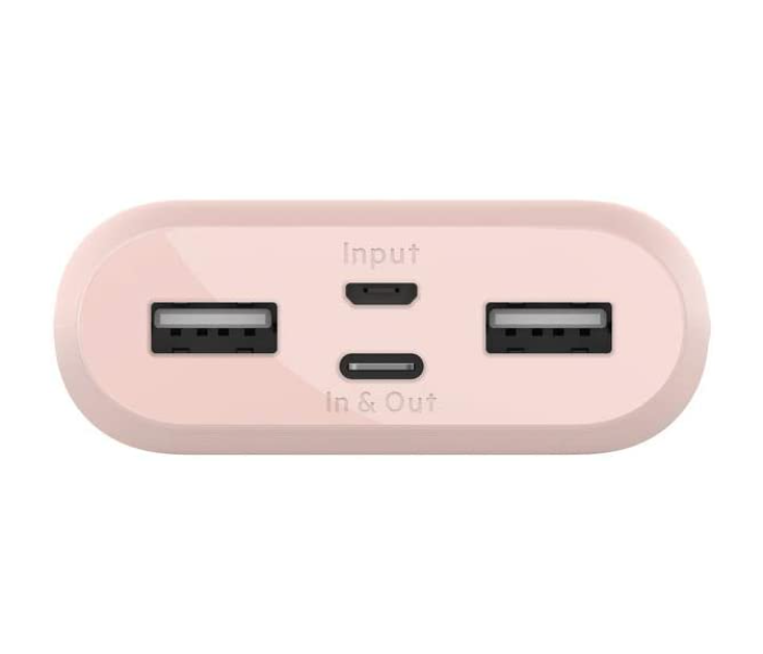 Belkin F8J267btC00 10000 mAh 15W Boost Charge Power Bank - Pink - Zoom Image 4