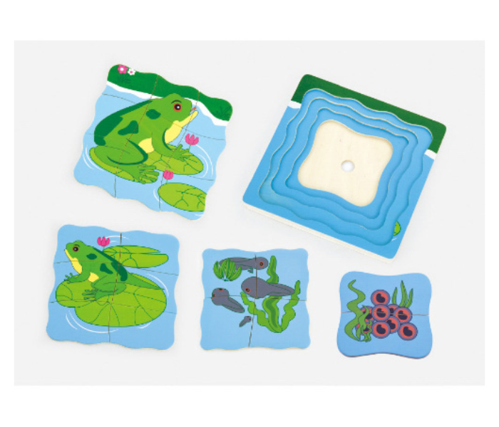 Brytostore BHT50387 Grow Up Frog Puzzle - Zoom Image