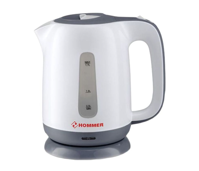 Hommer HSA222-07 1.7L Free Stand Electric Kettle – White and Grey - Zoom Image 1