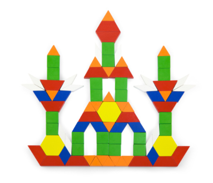 Brytostore BHT50065 250 Wood Pattern Blocks - Zoom Image