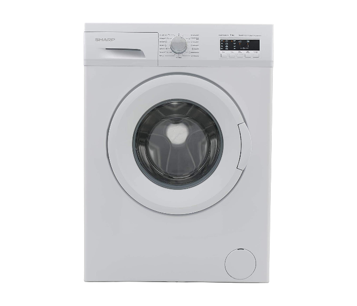 Sharp ES-FE710CZ-W 7 Kg Front Load Washing Machine - White - Zoom Image 1