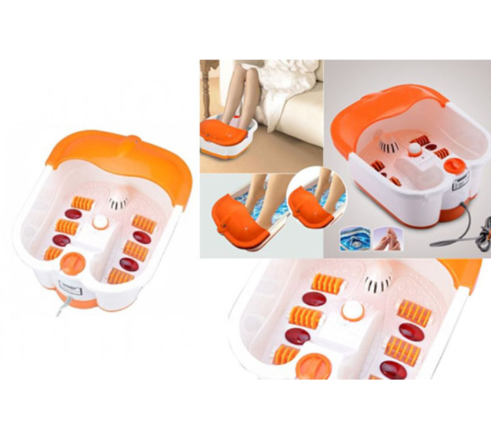 Multi-function SQ-368 Footbath Massager - Orange - Zoom Image 4