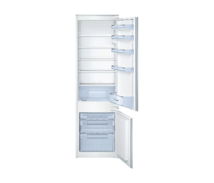 Bosch KIV38X22GB Series 2 Built in Fridge and Freezer with Freezer at Bottom - White - Zoom Image 1