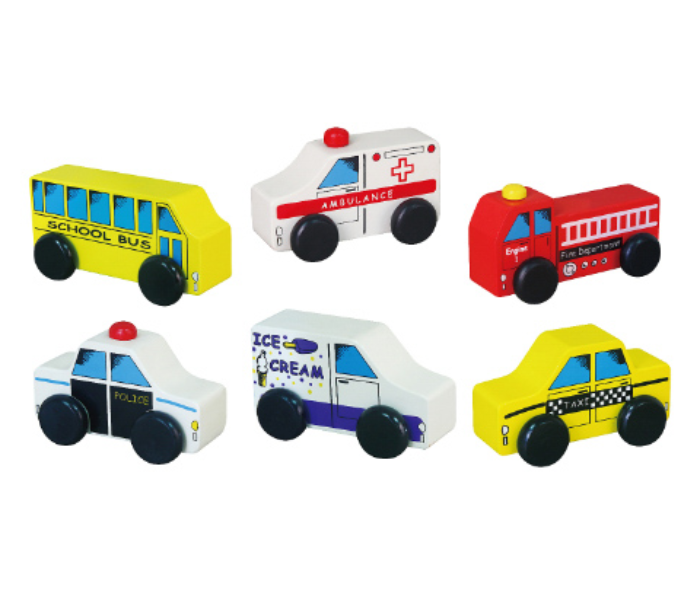 Brytostore BHT59506 6 Pieces City Vehicles Set - Zoom Image