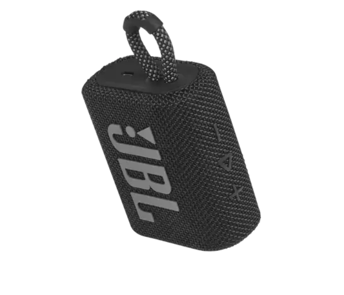 JBL GO 3 Portable Waterproof Speaker - Black - Zoom Image 6