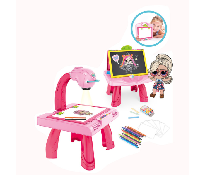 LQL 23-821 3-In-1 Painting Table Play Set - Zoom Image 1