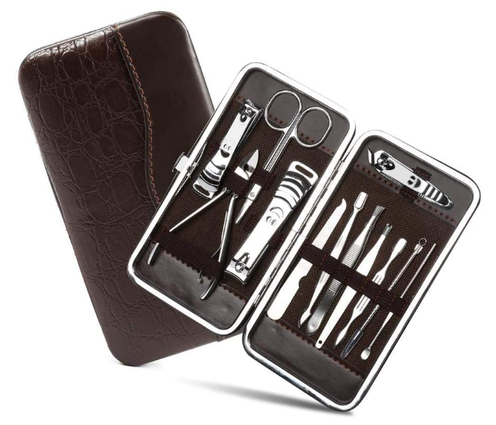 Buy Manicure Pedicure Set of 12 Nail Clipp66032 Price in Oman