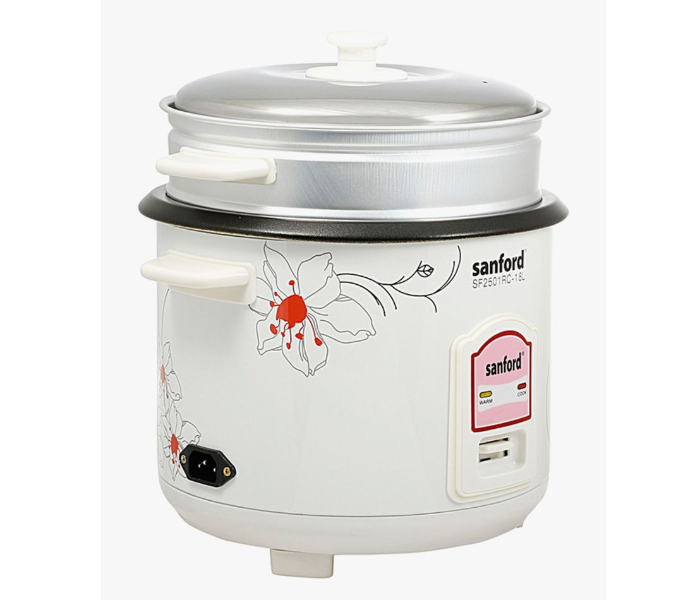 Sanford SF2501RC 1.8 Litre Automatic Rice Cooker - White - Zoom Image 4