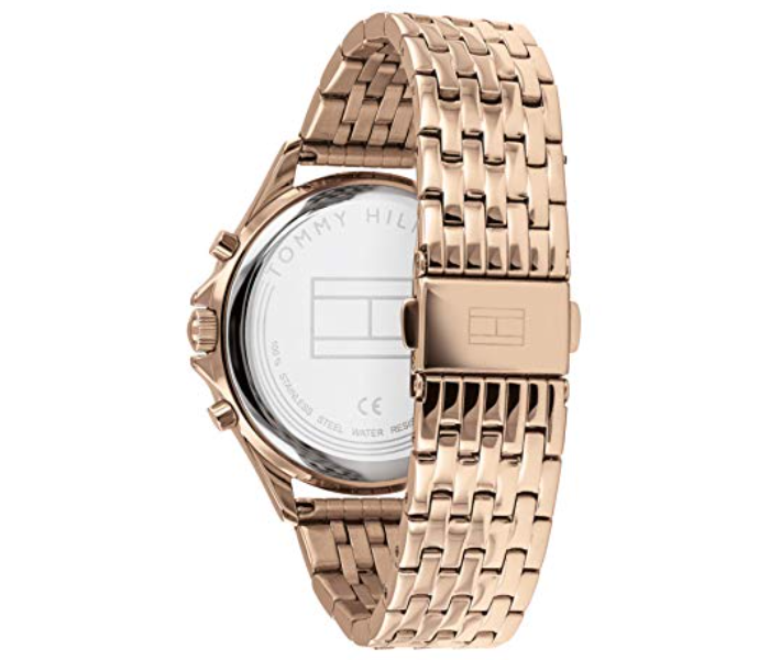 Tommy Hilfiger 1782143 Womens Quartz Chronograph Display and Stainless Steel Strap Watch - Rose Gold - Zoom Image 3