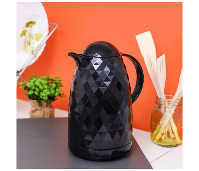 Royalford RF8560 1.5Litre Glass Vacuum Flask-Turkey - Black - Zoom Image 4