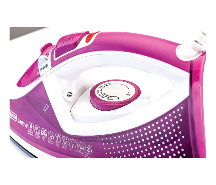 Black And Decker X2450-B5 2400 Watts Iron - Violet - Zoom Image 3