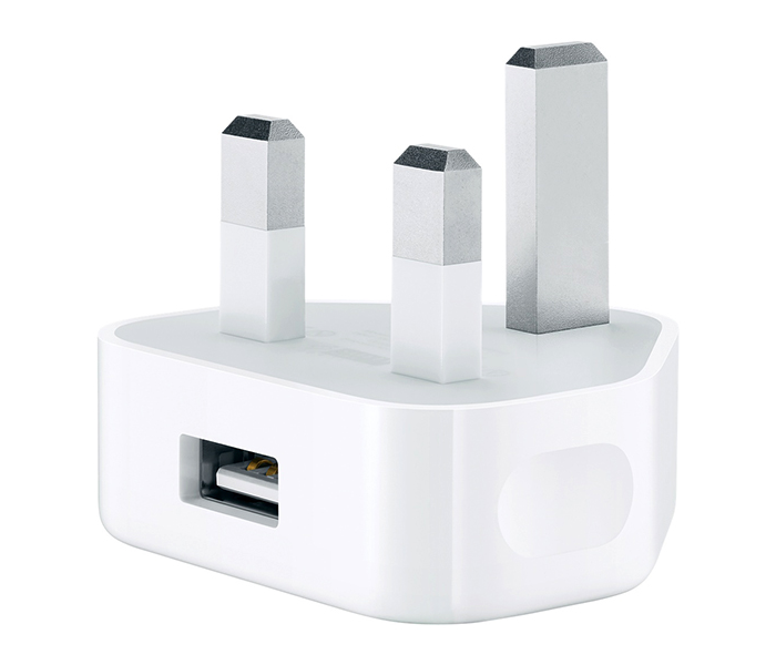 HeatZ ZA018 Single USB Port Home Charger Adapter - White - Zoom Image 2