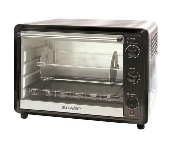 Sharp EO60K3 60 Litre Electric Oven - Black - Zoom Image