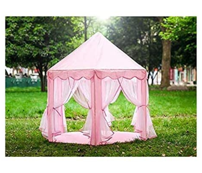 Princess Castle Play Tent Indoor and Outdoor Play House For Kids Large - Pink - Zoom Image 3