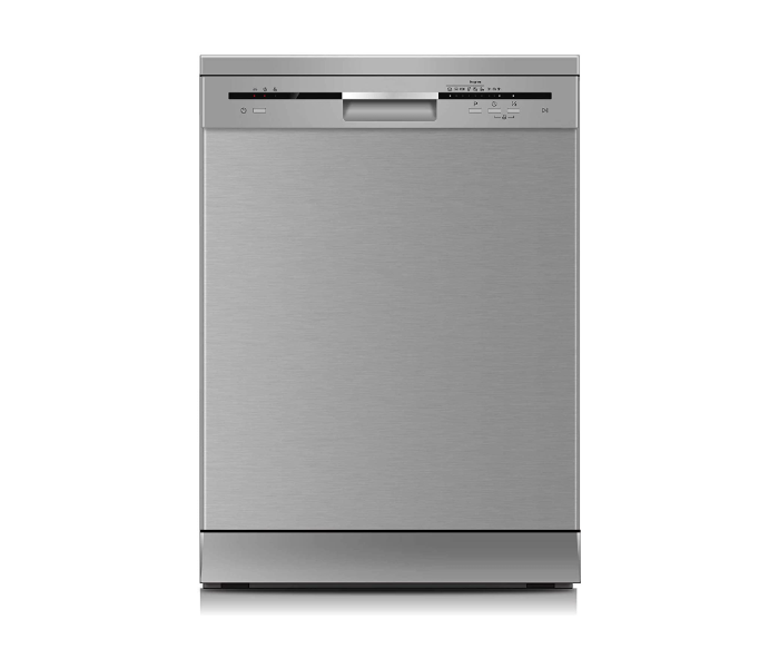 Sharp QW-MB612-SS3 12 Place Settings 6 Programs Free Standing Dishwasher - Silver - Zoom Image 1