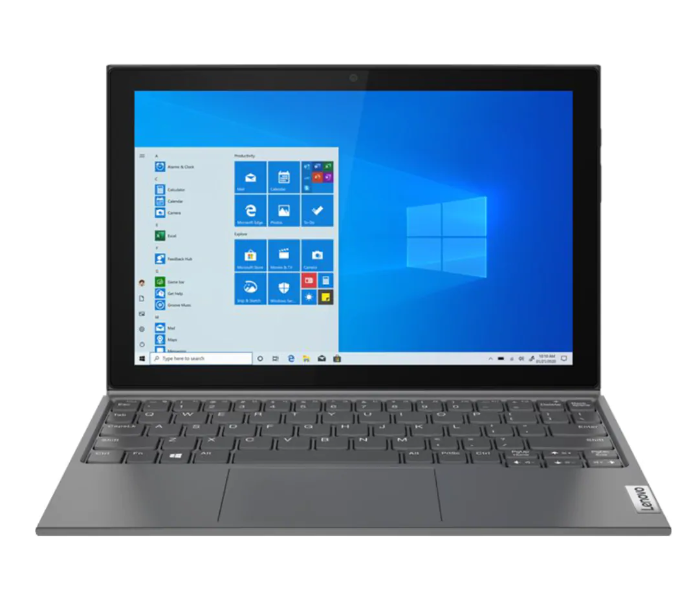 Lenovo IdeaPad Duet 3 10IGL5 82AT003DAX 10.3 inch Intel Celeron N4020 1.1GHz 4GB RAM 64GB Shared Windows 10 with MS Office 365 - Graphite Grey - Zoom Image 1