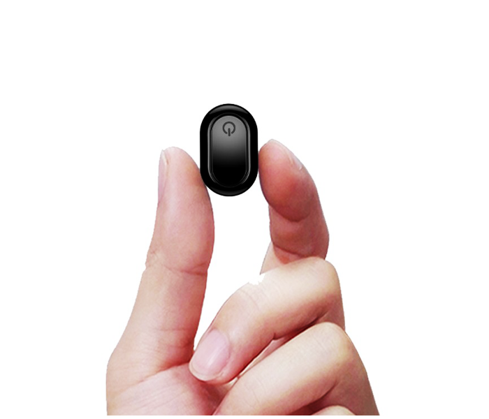 HeatZ ZB45 Mono Bluetooth Single Ear Phone - Black - Zoom Image 1