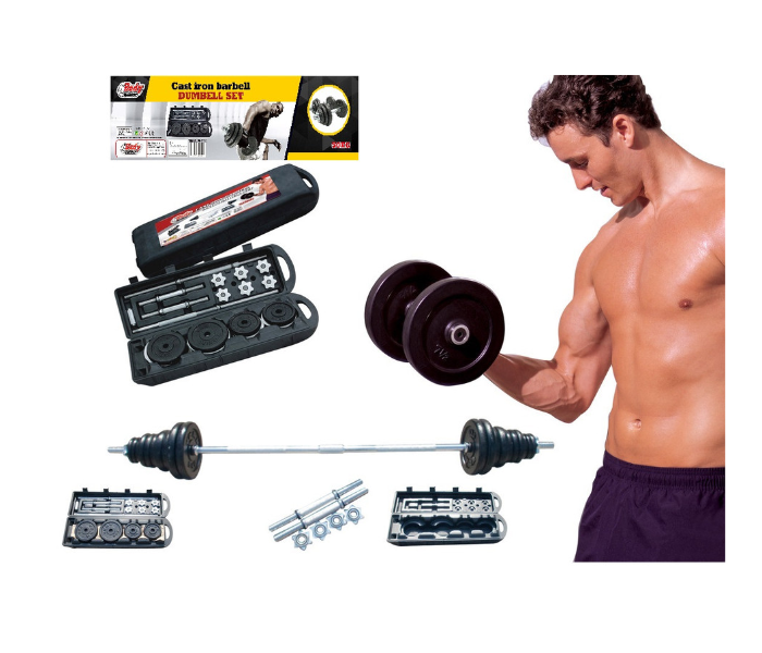 Body Builder 38-1119 Sportchrome 50Kg Dumbell Set - Zoom Image 4