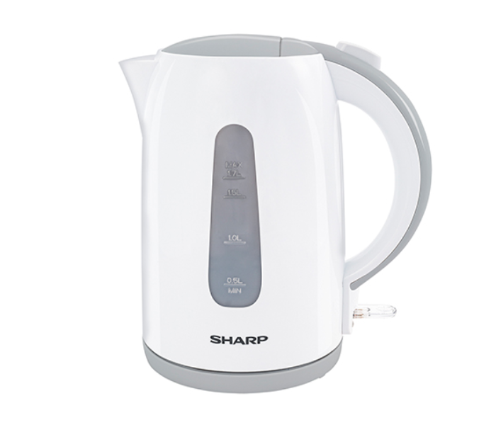 Sharp EK-JX17-Q3 1.7 Litre Electric Kettle - White - Zoom Image